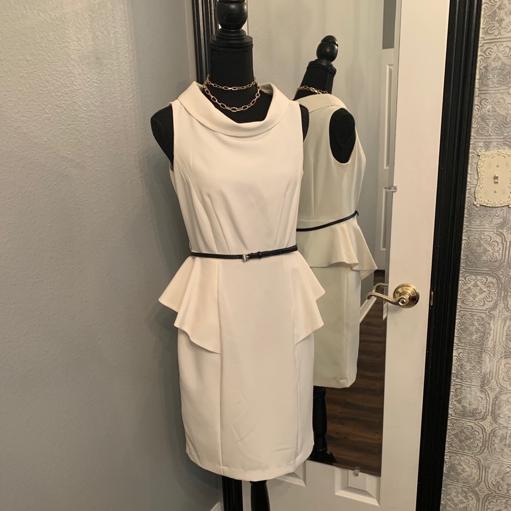 Classy Peplum Dress